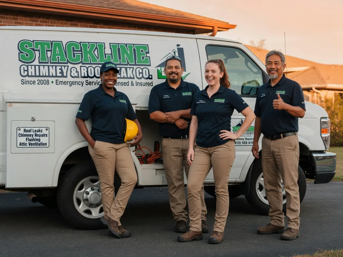Chimney flashing repair company in Knoxville, GA